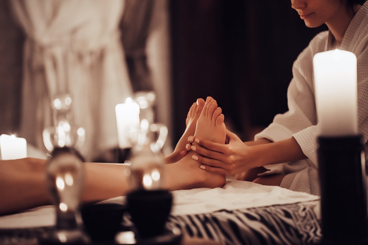 Fußmassage